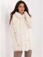 Kamizelka AT KZ model 21300792 ecru - FPrice