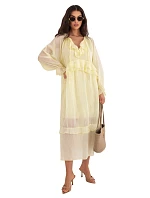 Sukienka IT SK model 22048664 jasny żółty - FPrice