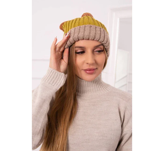 Fleecová čepice model 18751519 - K-Fashion Fleecová čepice model 18751519 - K-Fashion