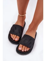 Dámské Pantofle Na Platformě Big Star model 21694565 Černé - Big Star Shoes Dámské Pantofle Na Platformě Big Star model 21694565 Černé - Big Star Shoes