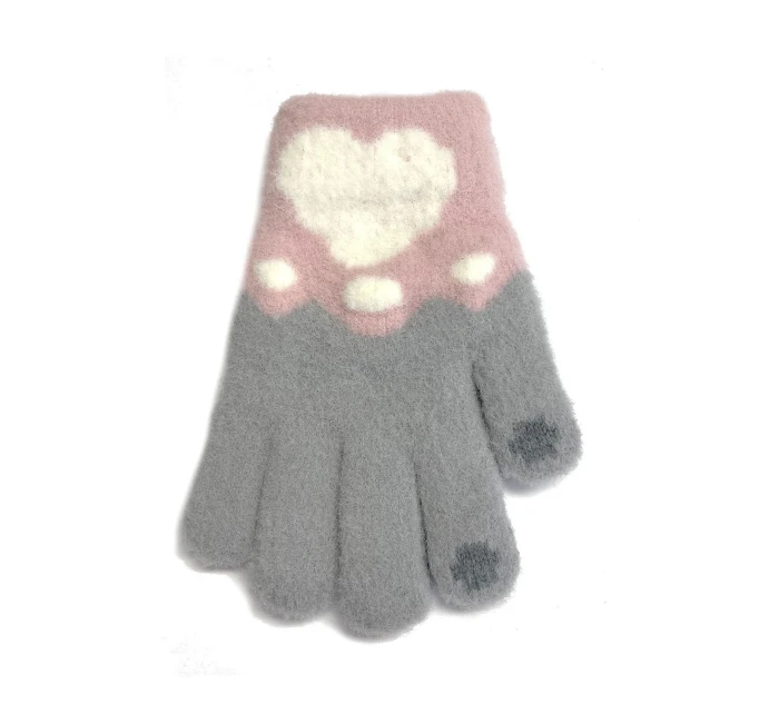 Dívčí rukavice Noviti RZ070 Srdce