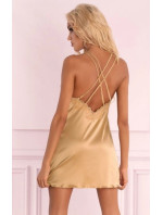 Erotická košilka model 19002517 gold - LivCo CORSETTI FASHION