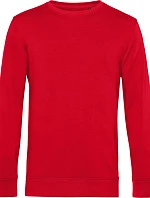 B&C Inspire Crew Neck_° Pánská mikina 01.U31B red