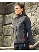 Promodoro 7705 Dámská pracovní pletená fleecová bunda 40.7705 heather grey Promodoro 7705 Dámská pracovní pletená fleecová bunda 40.7705 heather grey
