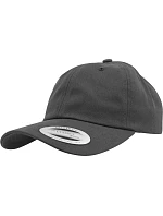 6 panelová bavlněná keprová kšiltovka dark grey model 22482512 - Flexfit