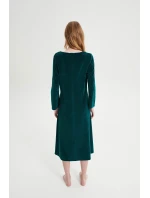 Obyčejné sametové šaty model 18937022 - Vamp