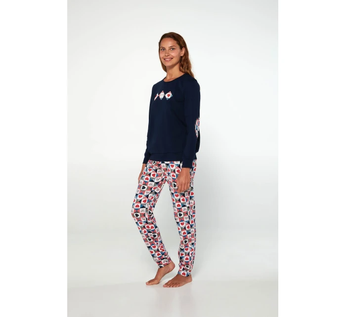 Pyžamo s dlouhými rukávy model 18938448 - Vamp