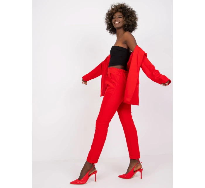 DHJ kalhoty SP 13926.02 červená