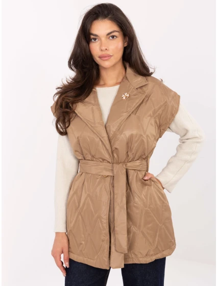 Kamizelka IT KZ model 21334811 camelowy - FPrice