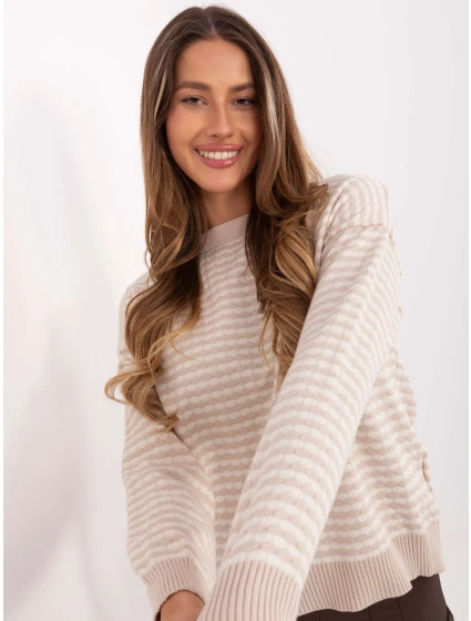 Jumper IT SW 93190.15 světle béžový