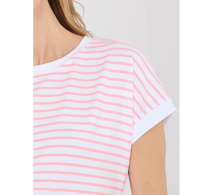 RV tričko TS A1125.85 bílo-růžová