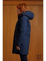 Women Dámská teplá parka night blue model 22499581 - NEOBLU