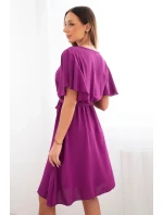 Šaty s překládaným výstřihem fango