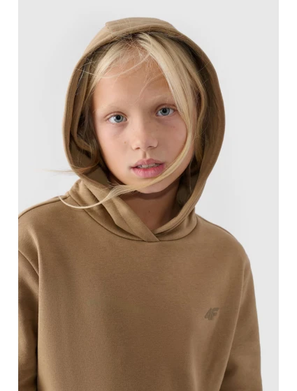 Dívčí Mikina S Hladká Béžová model 21668650 - 4F