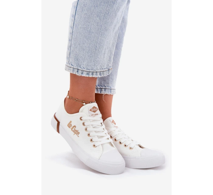 Dámské Textilní Tenisky model 21693288 Bílé - Lee Cooper