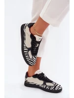 Dámské tenisky Daniel Lopez Just Dare SS2D4015 Zebra Béžové