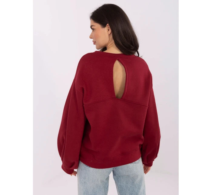 Bluza RV BL model 21766195 bordowy - FPrice