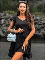 Sukienka TW SK model 18799085 czarny - FPrice Sukienka TW SK model 18799085 czarny - FPrice