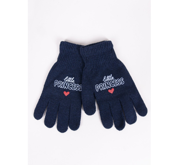 Yoclub Rukavice RED-0119G-AA5A-001 Navy Blue