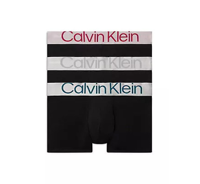 Pánské spodní prádlo TRUNK 3PK 000NB3130ANA9 - Calvin Klein
