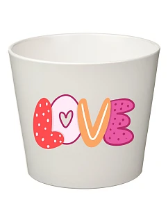 LOVE (VERZE 3) - velký květináč 