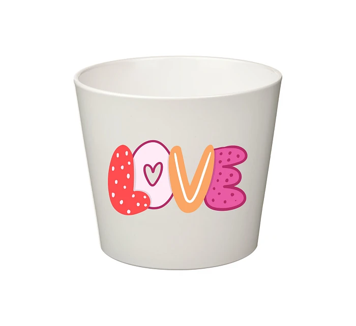 LOVE (VERZE 3) - velký květináč 