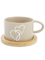 Keramický hrníček Makronka pro zamilované