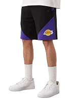 Pánské šortky NBA Team Los Angeles 60284721 Černá mix - Lakers