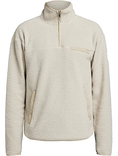Half Zip M Pánská fleecová mikina s 1/4 zipem sand model 22470889 - Tenson