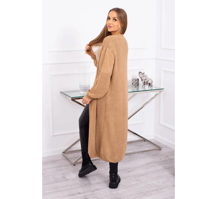 Dlouhý svetr s velbloudím vzorem Dlouhý svetr s velbloudím vzorem