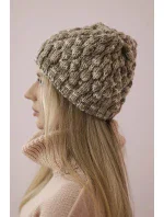 Čepice K156 světle hnědá Čepice K156 světle hnědá