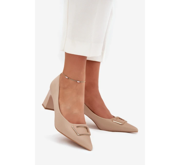 Lodičky na sloupku model 216314 Step in style