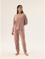 Henderson Dámské pyžamo 43017 Kančí délka/r S-2XL Henderson Dámské pyžamo 43017 Kančí délka/r S-2XL