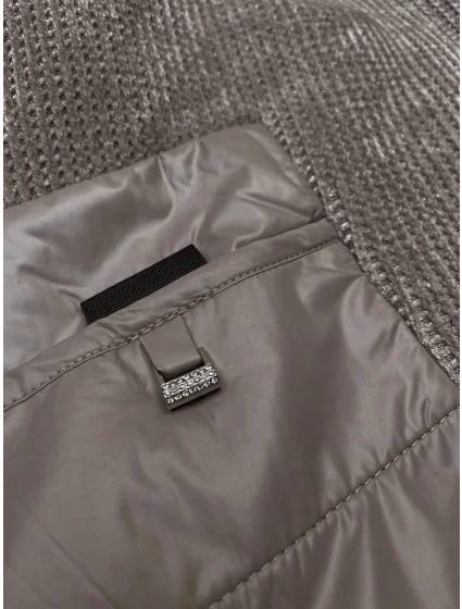 kurtka damska z  coffee model 20334714 - VASTON FASHION