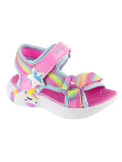 Sandály Skechers Unicorn Dreams - Dreamy Unicorns 303107N-PKMT Pink 22