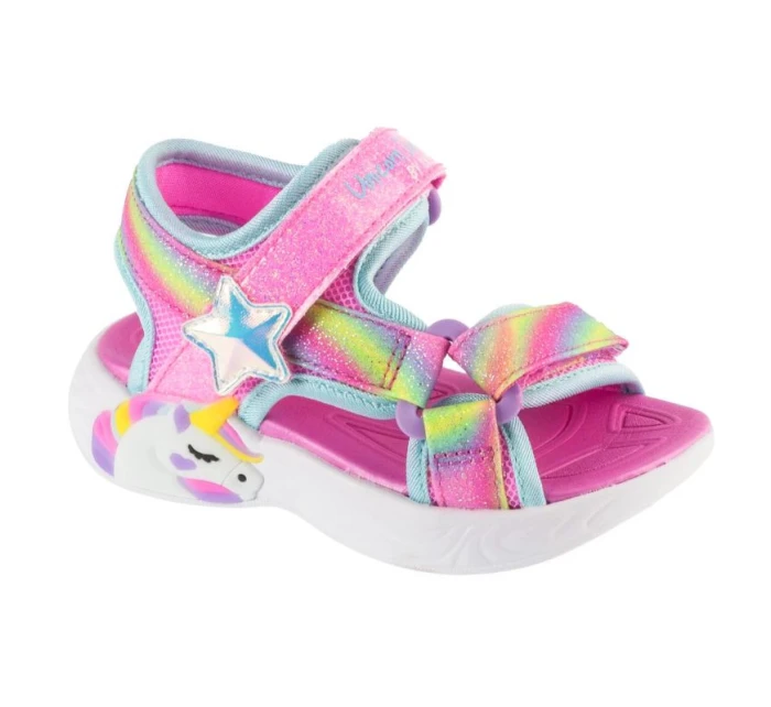 Sandály Skechers Unicorn Dreams - Dreamy Unicorns 303107N-PKMT Pink 22