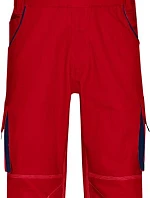 Daiber JN 848 (62) Pracovní kalhoty s laclem - Color 02.848X red/navy
