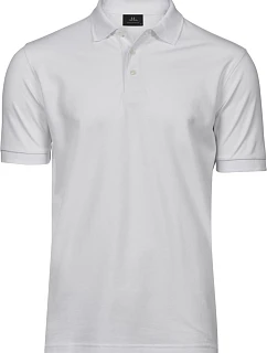 Tee Jays TJ 1405 Pánské luxusní těžké strečové piqué polo 18.1405 white