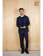 Men Pánské sako night blue model 22500396 - NEOBLU Men Pánské sako night blue model 22500396 - NEOBLU