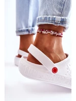 Dámské světlé pantofle Big Star model 21593824 Bíle - Big Star Shoes