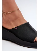 Vonné Dámské Sandály Na Výšlapu ZAXY LL285083 Černé