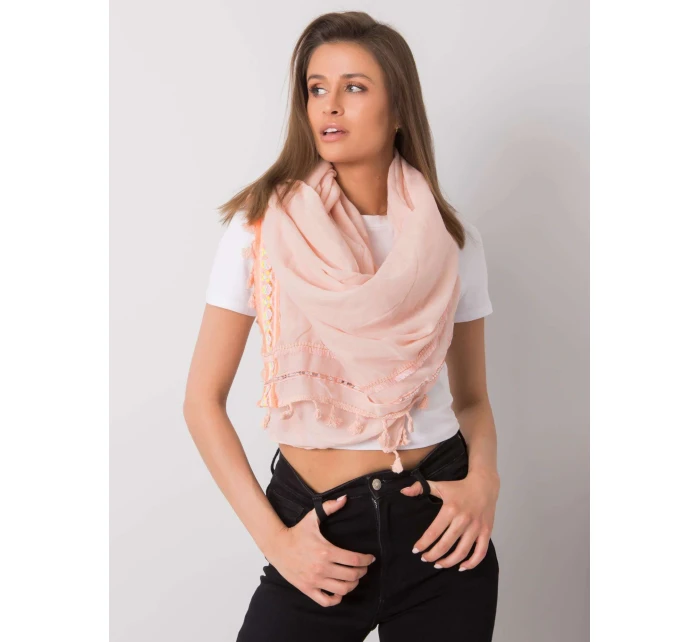 Chustka AT CH model 21126980 jasny różowy - FPrice