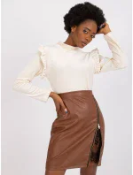 Halenka DHJ BZ 6533B.85 světle béžová