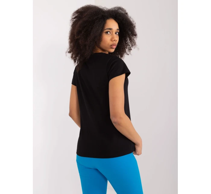 Bluzka RV BZ model 19734938 czarny - FPrice Bluzka RV BZ model 19734938 czarny - FPrice