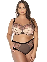 Polovyztužená dámská podprsenka Giorgia BS 1182 černá - Gaia