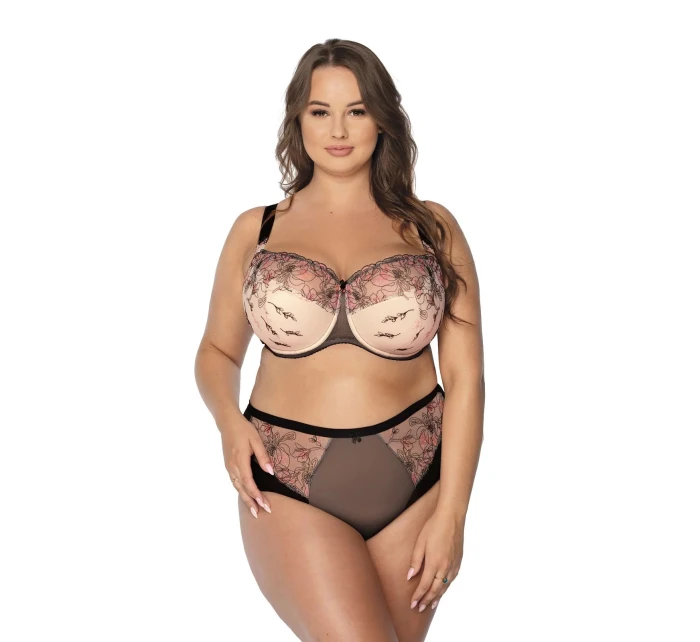 Polovyztužená dámská podprsenka Giorgia BS 1182 černá - Gaia