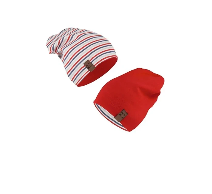 AJS 50-086 oboustranná dětská čepice