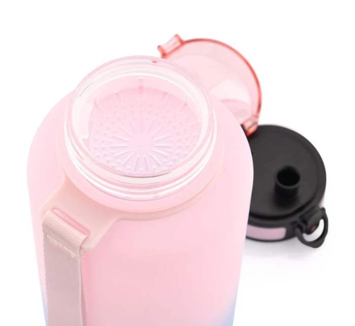 Sportovní láhev Meteor 1500 ml růžová/modrá