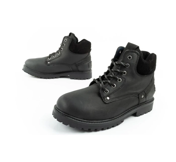 pánské boty boots smart leather black model 21420794 - Wrangler