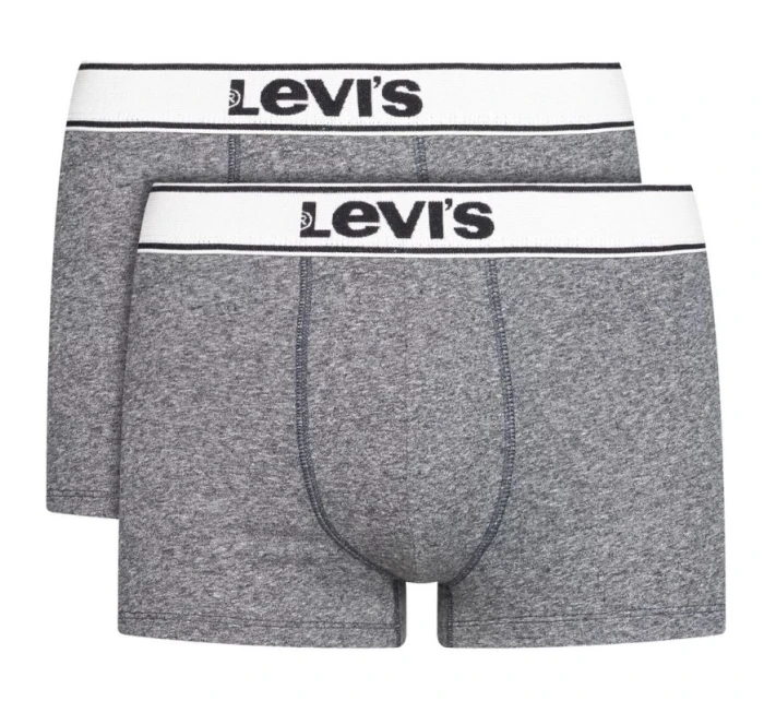Pánské boxerky 2Pack 37149-0388 Grey - Levi's